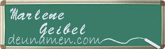 Marlene Geibel Visitenkarte